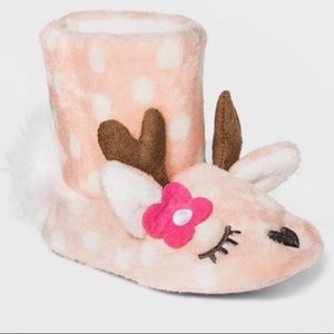 🎉NWT Toddler Girls Slipper Boots